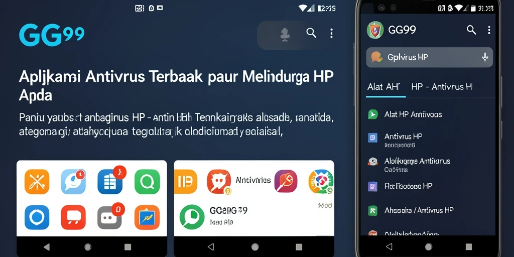 Tampilan antarmuka GG99 yang mudah digunakan dan fungsional.