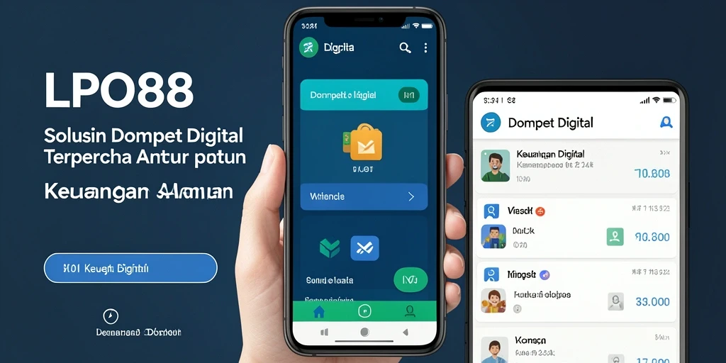 Tampilan antarmuka aplikasi LPO88 yang modern dan user-friendly.