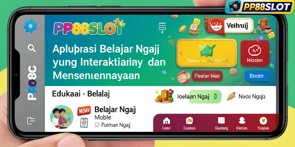 Tampilan antarmuka aplikasi PP88SLOT yang interaktif dan mudah digunakan.